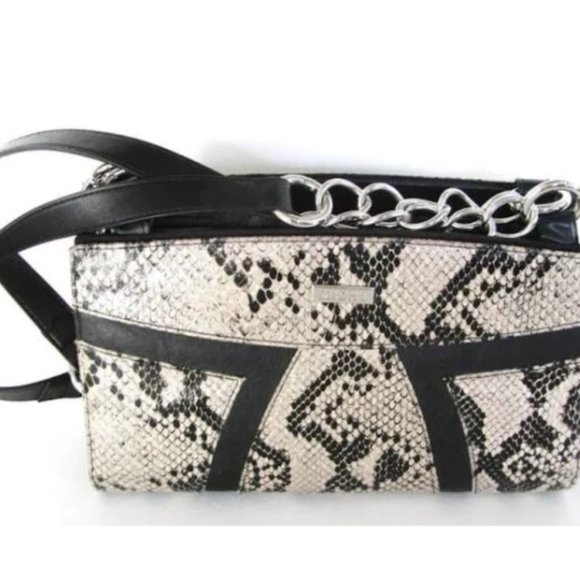 Retired Original Miche STELLA Classic Snake Pattern Shell Only Purse Bag Cover - Picture 3 of 4